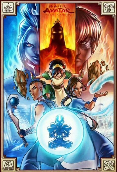 Avatar Le Dernier Maitre De L Air Dessin Animé - Affiches, posters et images de Avatar le dernier maître de... (2005)