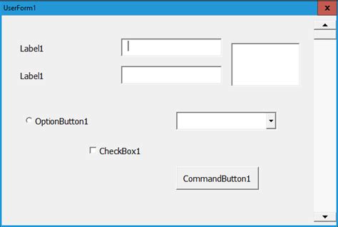 Excel Vba Solutions Loop Through All The Controls Of A Vba Userform