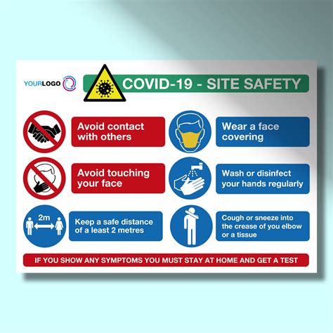 Coronavirus Covid 19 Site Safety Printed Posters