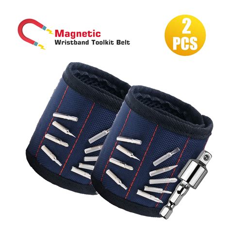 Magnetic Wristband With Super Strong Magnets Magnetic Wrist Band Tool