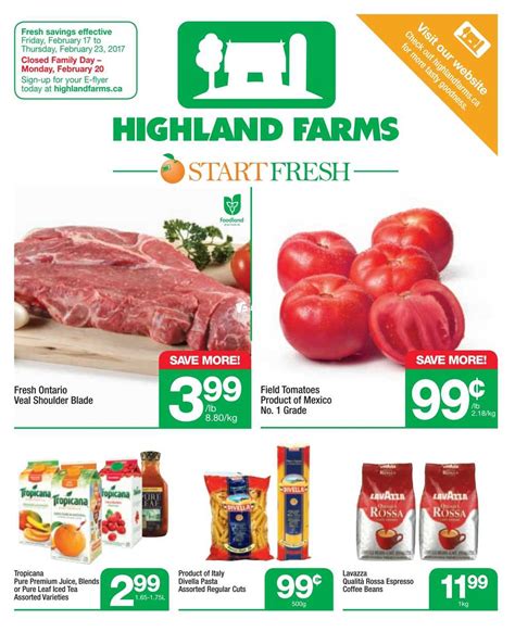 Highland Farms Flyer February 17 to 23 Canada