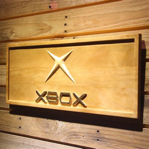 Xbox Wood Sign Neon Sign Led Sign Shop Whats Your Sign