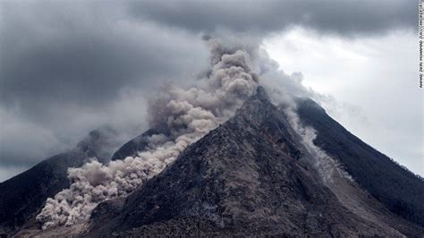 Toba Supervolcano Showing Large Emissions Of Steam And Foul Smelling