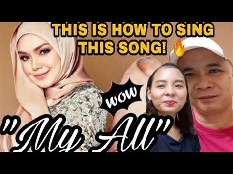 Download daftar kumpulan musik lagu kesilapan keegoanmu mp3 dan video mp4 bisa kamu temukan disini, kumpulan lirik lagu kesilapan keegoanmu terbaru. Siti Nurhaliza 🇲🇾 My All REACTION (HMI 2000) Reaction ...