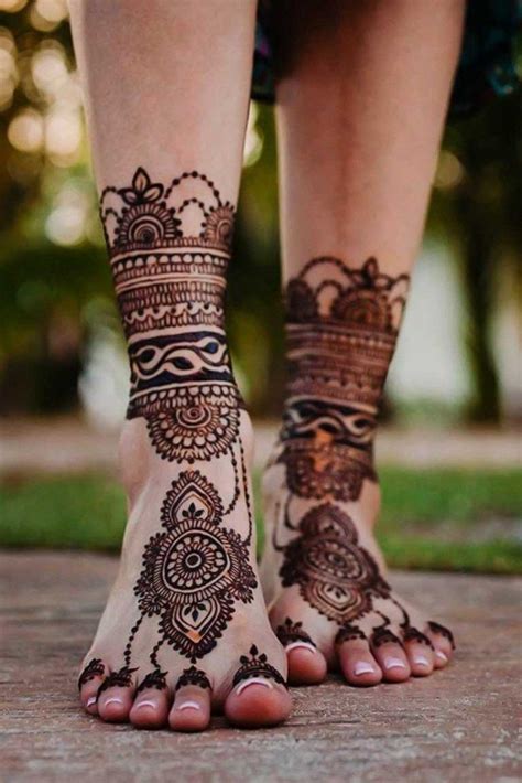 Top 124 Feet Henna Tattoo Designs