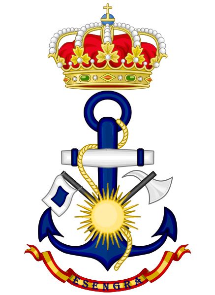 Escudo De La Graña Naval Sepcialist School Spanish Navypngarms