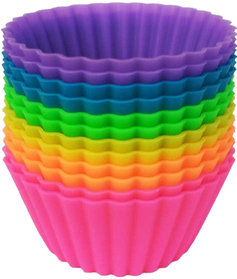 Pantry Elements Jumbo Silicone Muffin Cups 12 Pack Pantry Elements