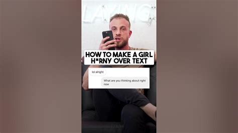 how to make a girl horny over text youtube