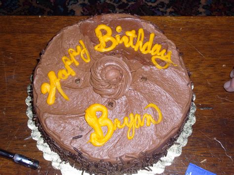 Bryans B Day Cake Bryans 32nd Birthday Cake Bryan Dougherty Flickr