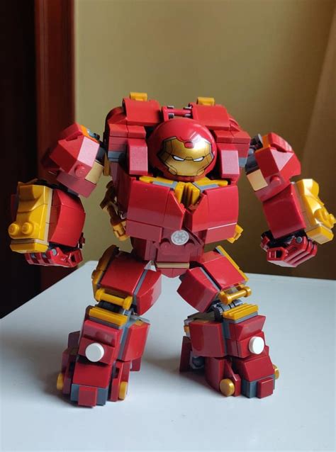 Moc 042 Building Bricks Iron Man Mark 48 Hulkbuster Robot