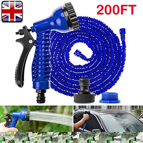Buy 200ft Expandable Flexible Garden Hose Pipe 3x Expanding With 7