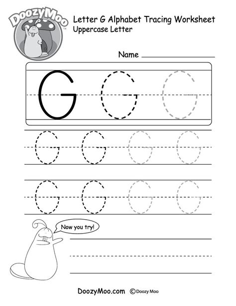 Uppercase And Lowercase Tracing Worksheets Letter Worksheets