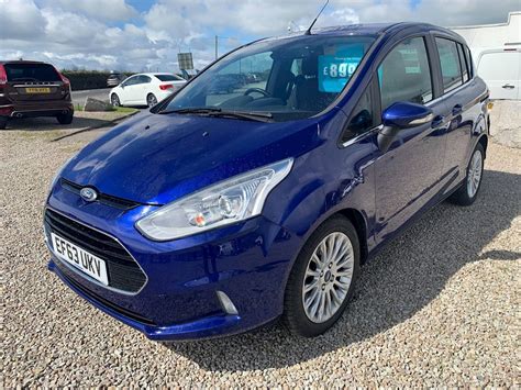 It doesn't skimp on the driving experience either, and with a good specification and low. Used 2014 Ford B-Max Titanium For Sale (U11741) | Chris ...