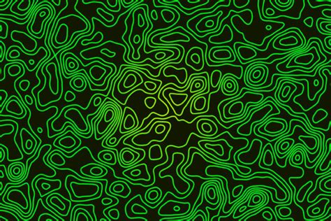 Green Topographic Background Design Gráfico Por Graphic Burner