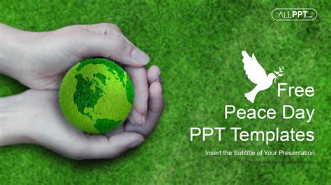 Día Internacional De La Paz Plantilla Powerpoint Plantillas