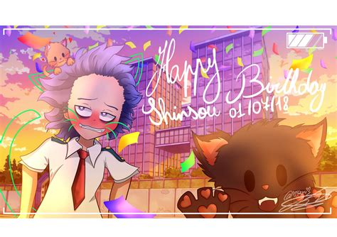 🎉🎂 Happy Birthday Shinsou 🎂🎉 My Hero Academia Amino