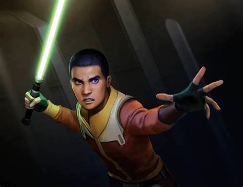 Rebels Personage Ezra Bridger Hét Star Wars Gezicht Van Disney