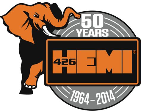 Iconic 426 Hemi Engine Turns 50 Anniversary Logo Unveiled Autoevolution