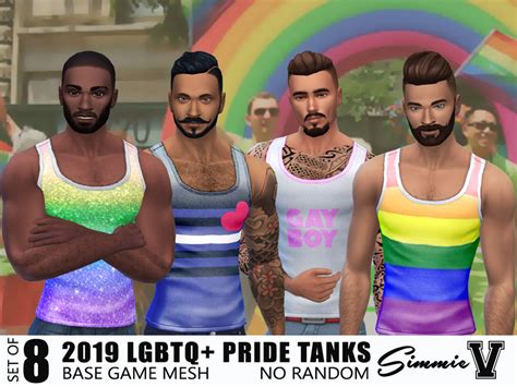 the sims resource simmiev lgbtq pride 2019 tanks