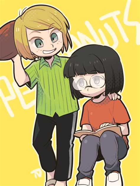 Peppermint Patty And Marcie Peanuts Drawn By Tsunoji Danbooru