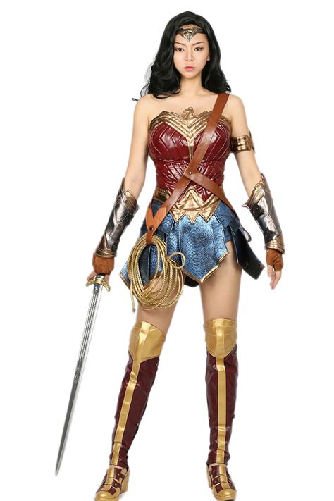 Coslive Wonder Woman Cosplay Costume Adult Outfit For Halloween Party