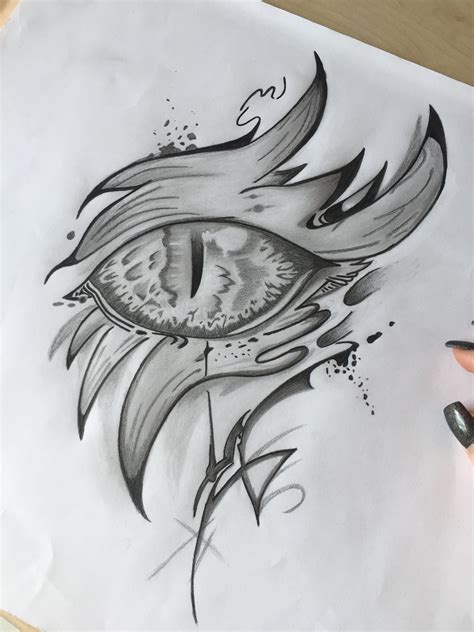 Dragon Eye 👁 Dragon Eye Drawings Animal Tattoo