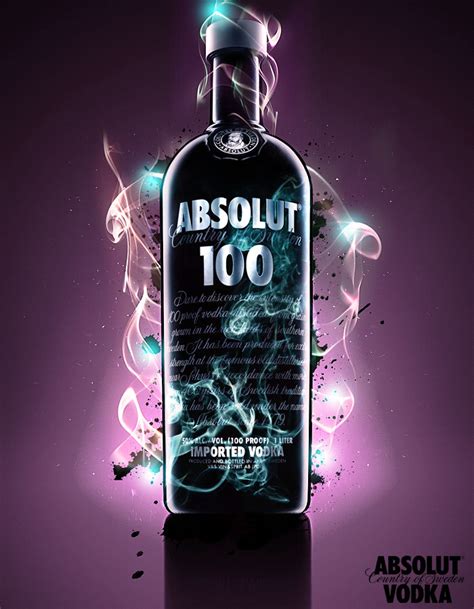 Absolut Vodka 100 By Alvaro93 On Deviantart