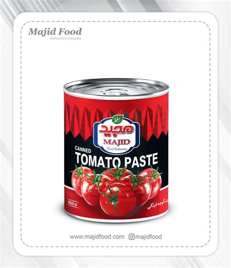 Tomato Paste 800 G صنایع غذایی مجید