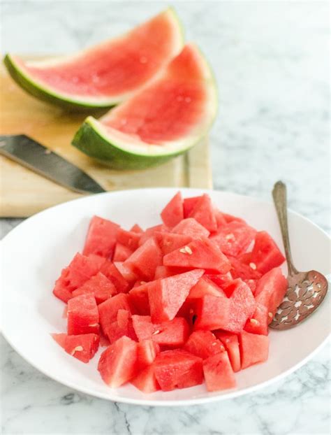 How To Cut Up A Watermelon Step By Step Tutorial The Kitchn