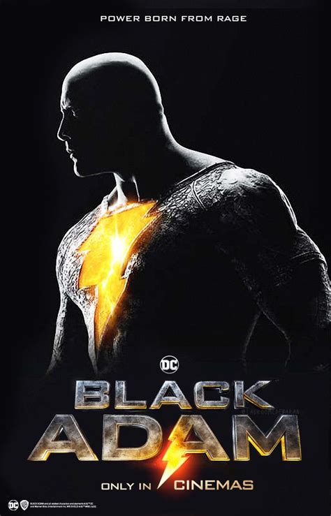 New Poster For Black Adam Movie Rdccinematic