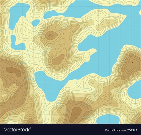 Lakeland Map Royalty Free Vector Image Vectorstock