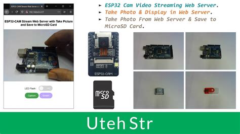 Arduino Ide Esp32 Cam Video Streaming Web Server And Take Photo And