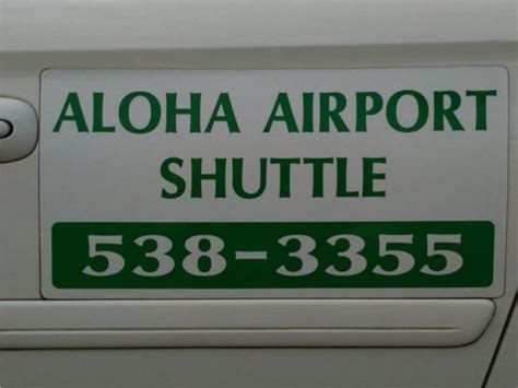 Aloha Airport Shuttle 84 Reviews Honolulu Hawaii Airport