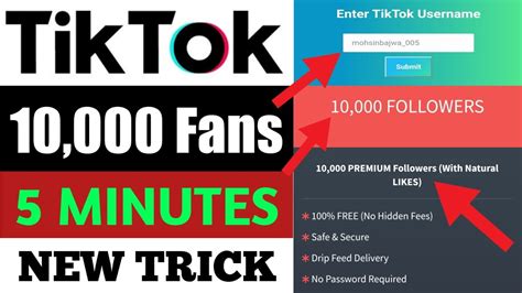 How To Get 10k Followers On Tiktok In 5 Minutes Zeru