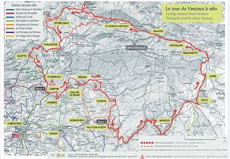 * beautiful uneven, grandiose panorama, the snow in provence found a place of predilection on this slope of ventoux. Provence | schöne Radtouren und Radstrecken durch die Provence