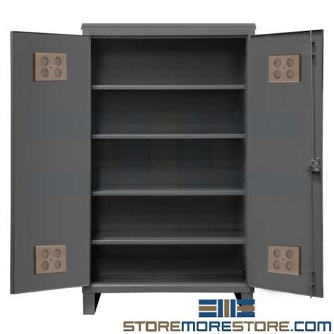 Heavy Duty Outdoor Storage Cabinet Weatherproof Steel Durham Hdco244878