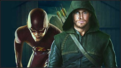 The Flash And Arrow Crossover The Flash Cw Wallpaper 37771514