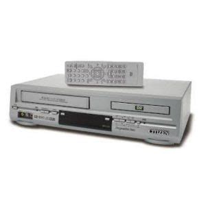Citizen DVD VCR Video Cassette Recorder Progessive Scan 4 Head Hi Fi