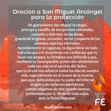 Protégete Con La Oración A San Miguel Arcángel Para La Protección Y