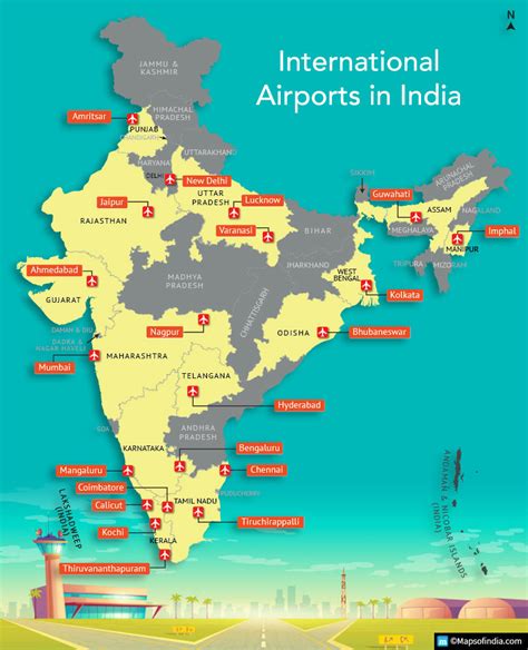 Map Of Major Airports In India India Thematic Maps Sexiezpicz Web Porn