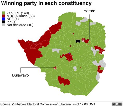 Zimbabwe Election Troops Fire On Mdc Alliance Supporters Bbc News