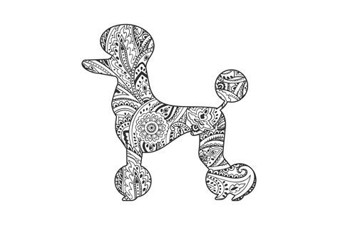 Zentangle Animal Coloring Pages Adults Graphic By Forhadx5 · Creative