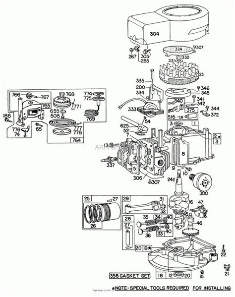 Small Engine Diagram Labeled