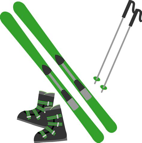Skis Boots And Poles Clipart Free Download Transparent Png Creazilla
