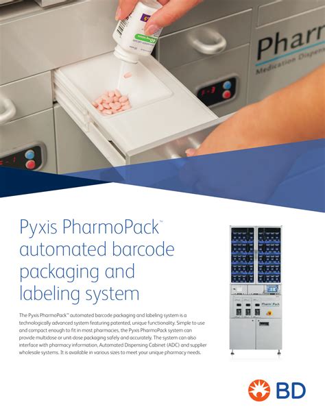 Pyxis Pharmopack Automated Barcode Manualzz