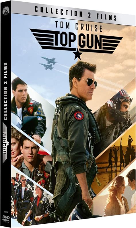 Top Gun And Top Gun Maverick 2 Dvd Amazonfr Tom Cruise Kelly