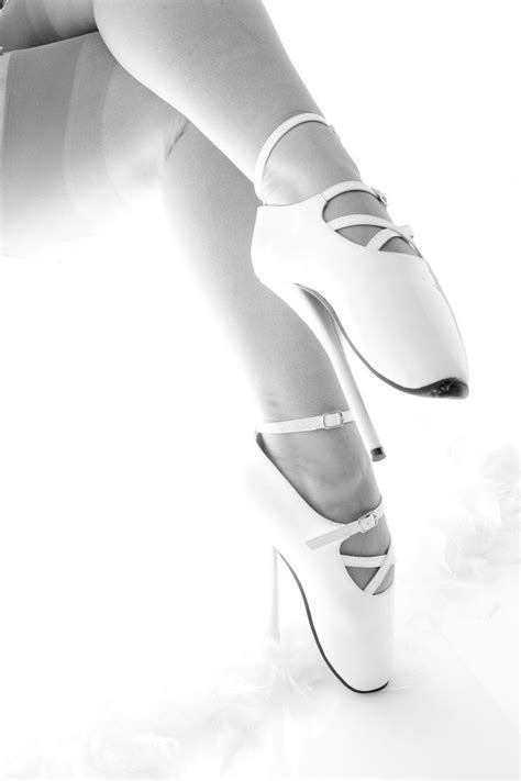 white ballet heels ballet heels ballet high heels heels