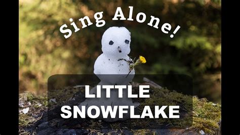 Little Snowflake Karaoke Super Simple Songs Youtube