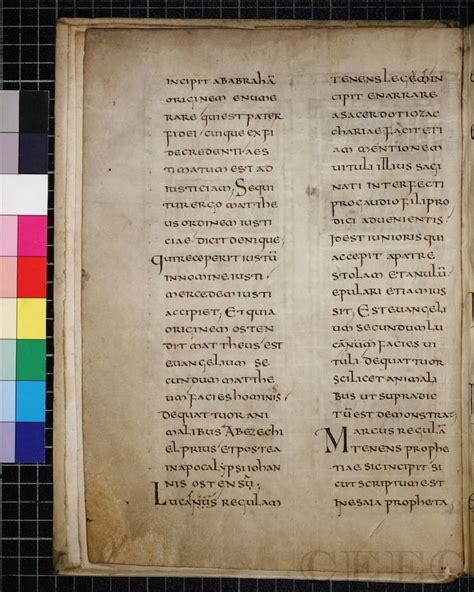 Lost Latin Commentary On The Gospels Rediscovered After 1 500 Years