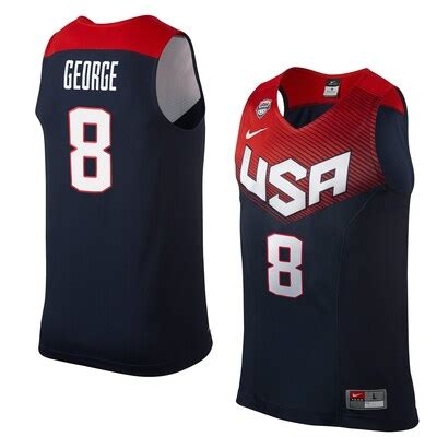 Get exclusive discounts on your purchases. Paul George Team USA Basketball Nike 2014 Jersey - Navy ...